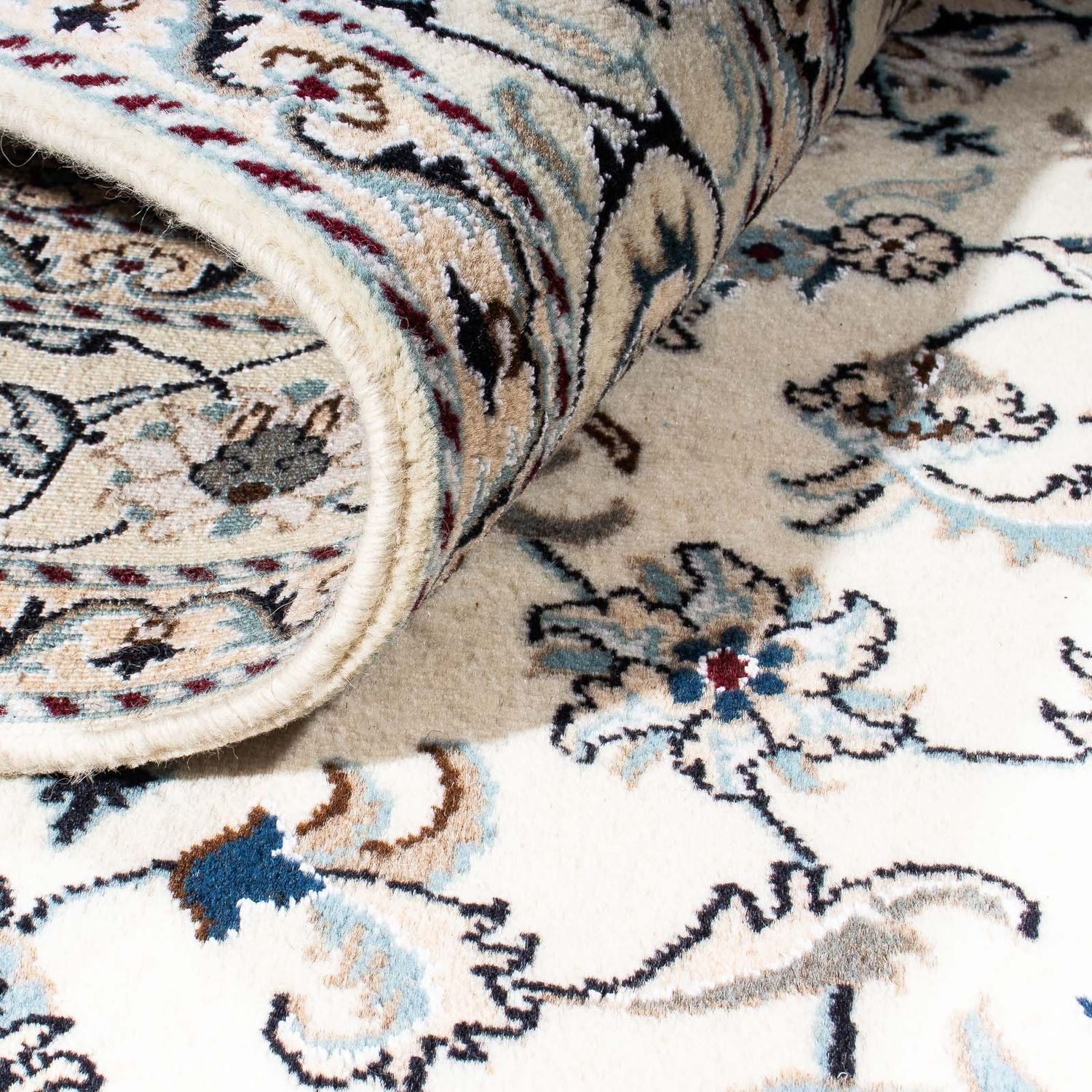 Tapis persan - Nain - 229 x 167 cm - beige