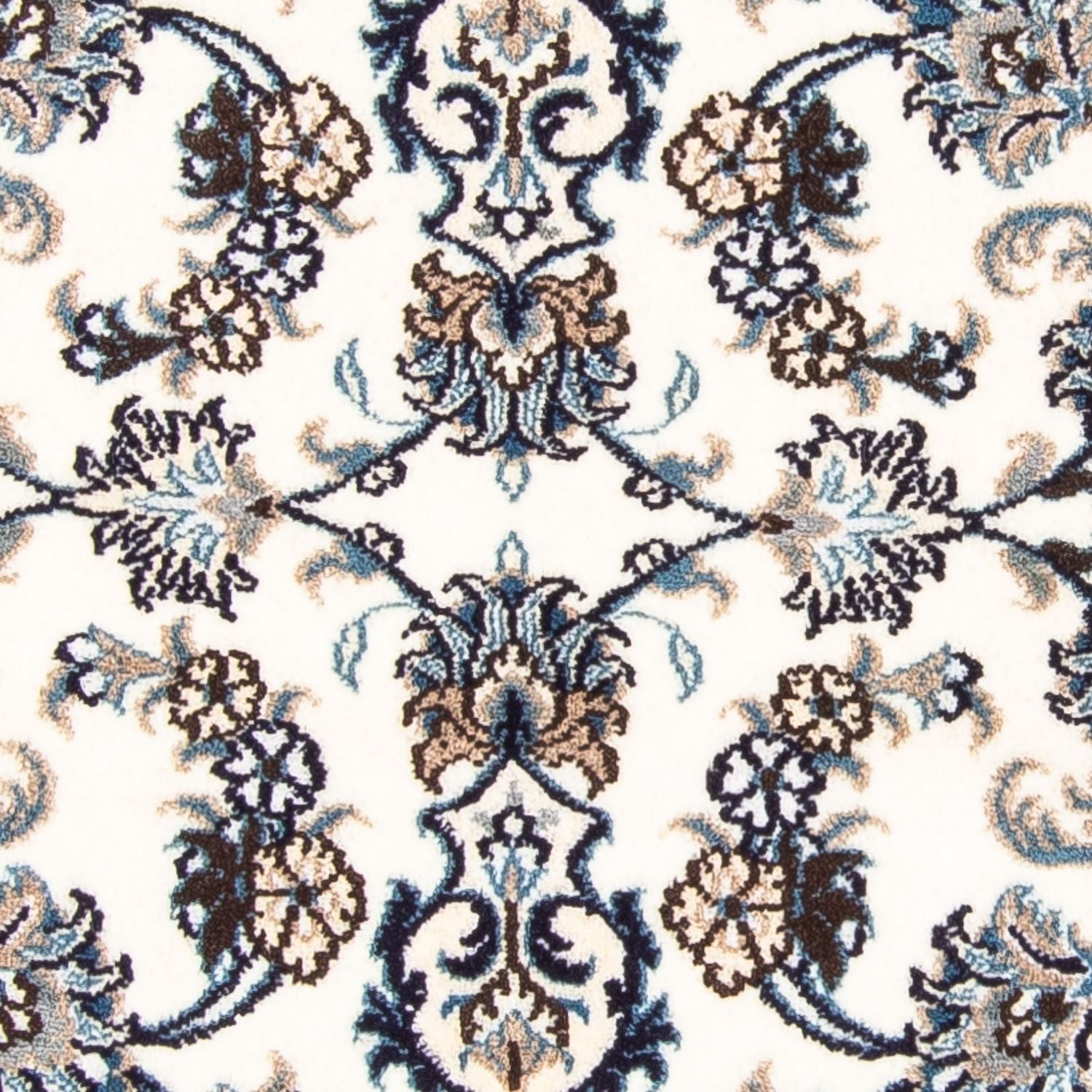Tapis de couloir Tapis persan - Nain - 192 x 76 cm - beige