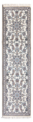 Tapis de couloir Tapis persan - Nain - 296 x 76 cm - beige