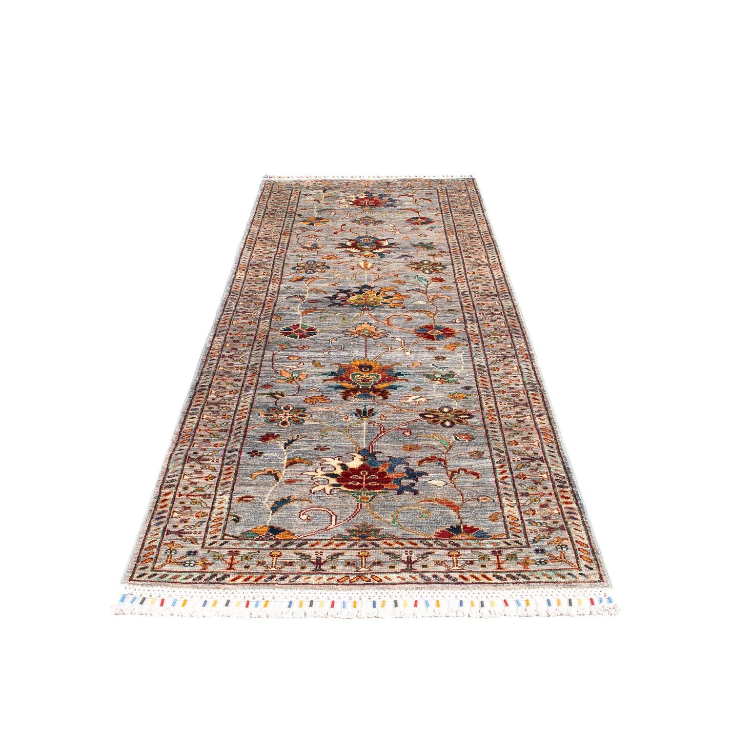 Tapis de couloir Tapis Ziegler - Ariana - 240 x 89 cm - marron clair
