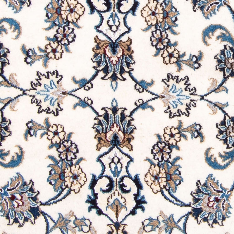 Tapis de couloir Tapis persan - Nain - 202 x 80 cm - beige