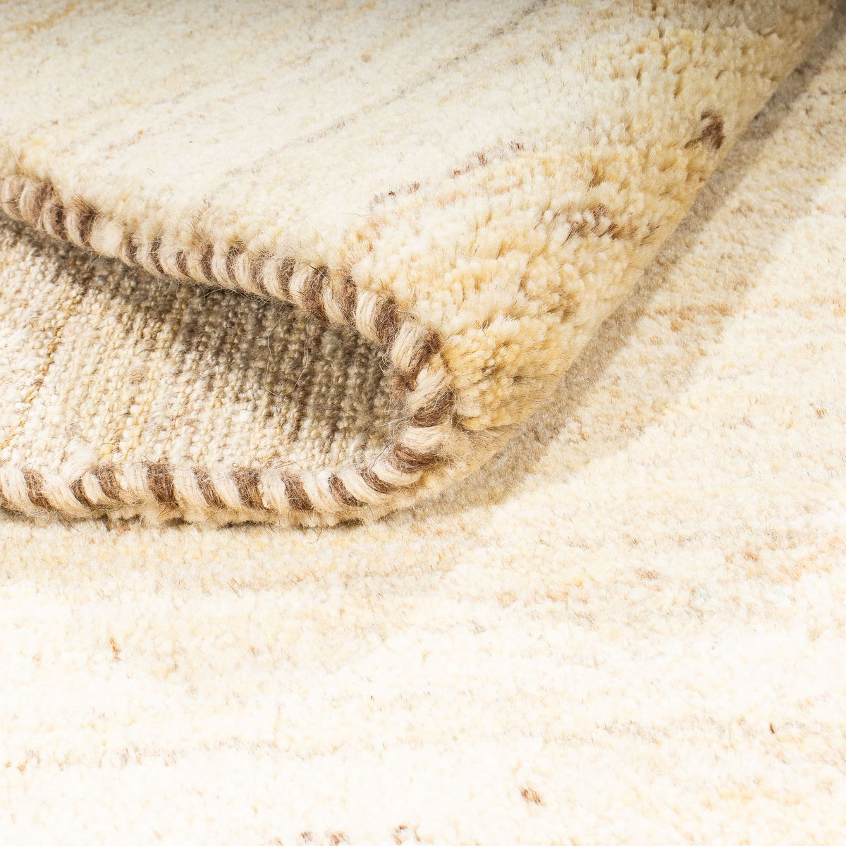 Tapis Gabbeh - Persan - 149 x 108 cm - beige clair