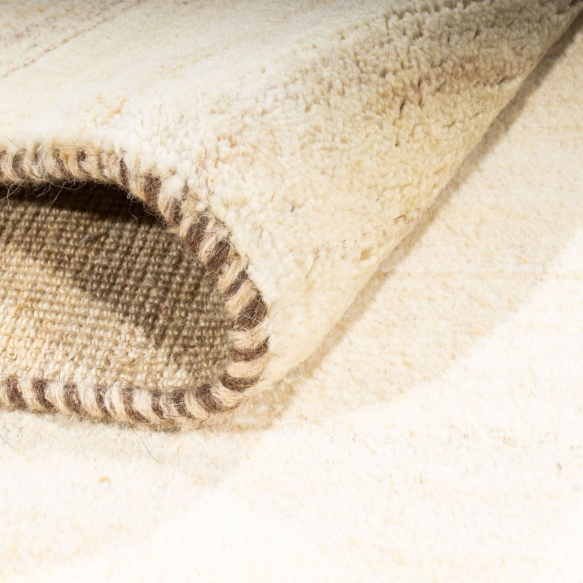 Tapis Gabbeh - Persan - 154 x 95 cm - beige clair