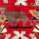 Tapis persan - Nomadic - 204 x 135 cm - rouge foncé