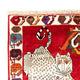 Tapis persan - Nomadic - 204 x 135 cm - rouge foncé
