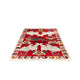 Tapis persan - Nomadic - 204 x 135 cm - rouge foncé