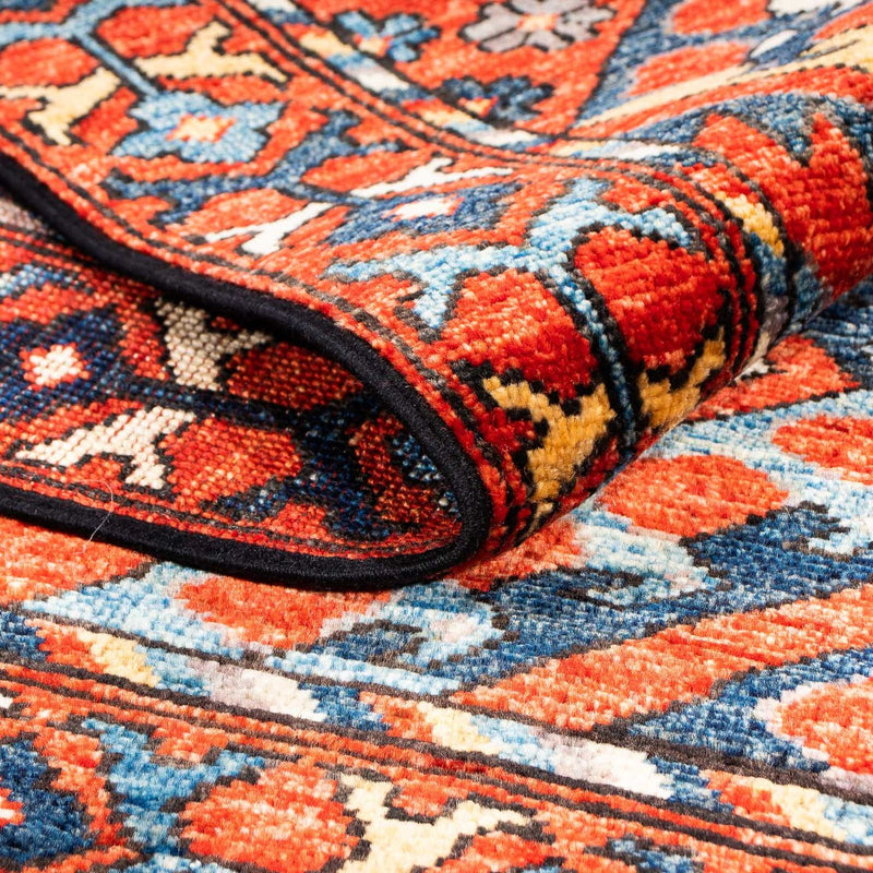 Tapis afghan - 182 x 118 cm - multicolore