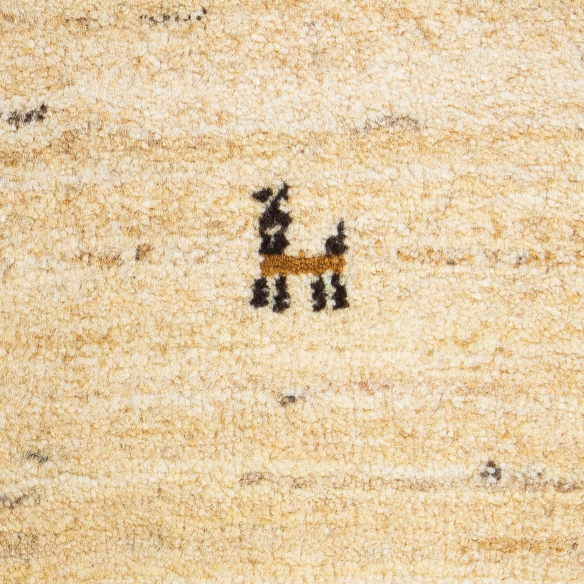 Tapis Gabbeh - Loribaft Persan - 60 x 40 cm - beige