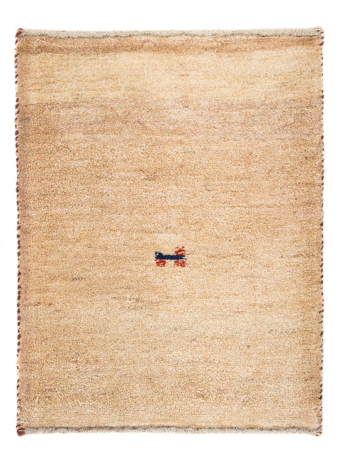 Tapis Gabbeh - Loribaft Persan - 60 x 40 cm - beige