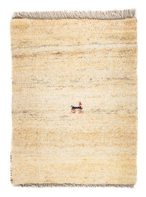 Tapis Gabbeh - Loribaft Persan - 60 x 40 cm - beige
