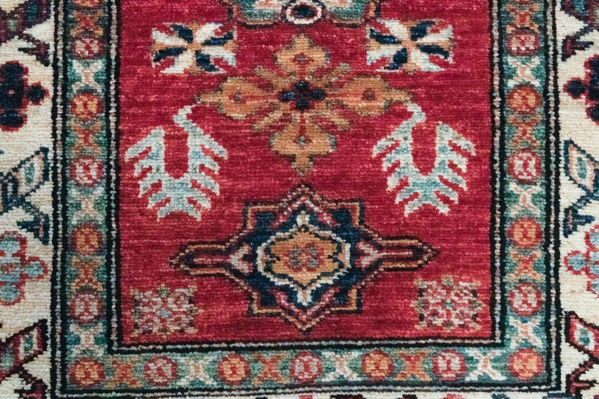 Tapis Ziegler - Kazak - 88 x 62 cm - rouge