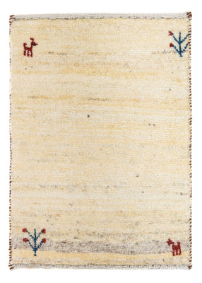 Tapis Gabbeh - Loribaft Persan - 60 x 40 cm - beige