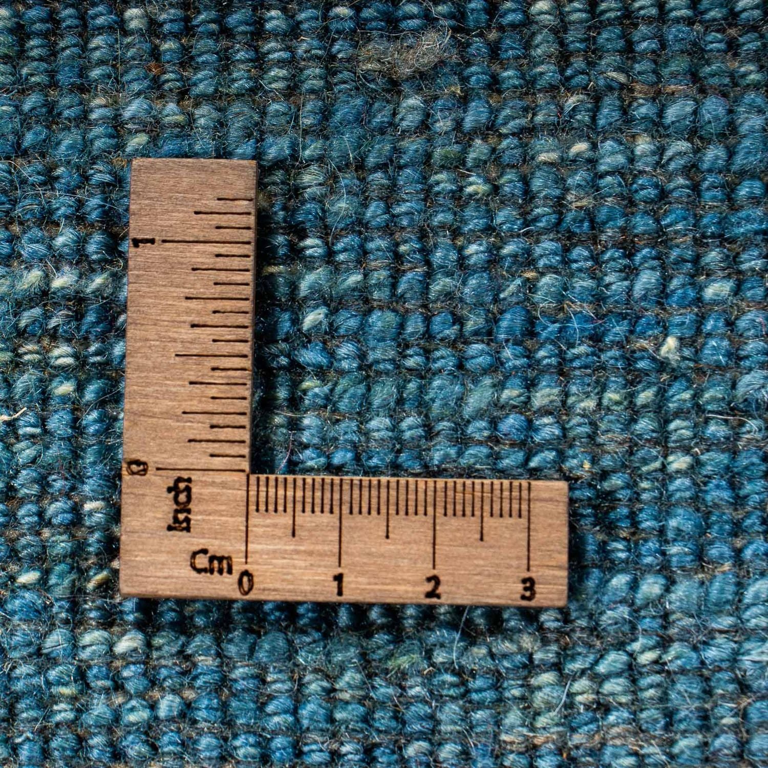 Tapis Gabbeh - Loribaft Persan - 60 x 40 cm - bleu clair