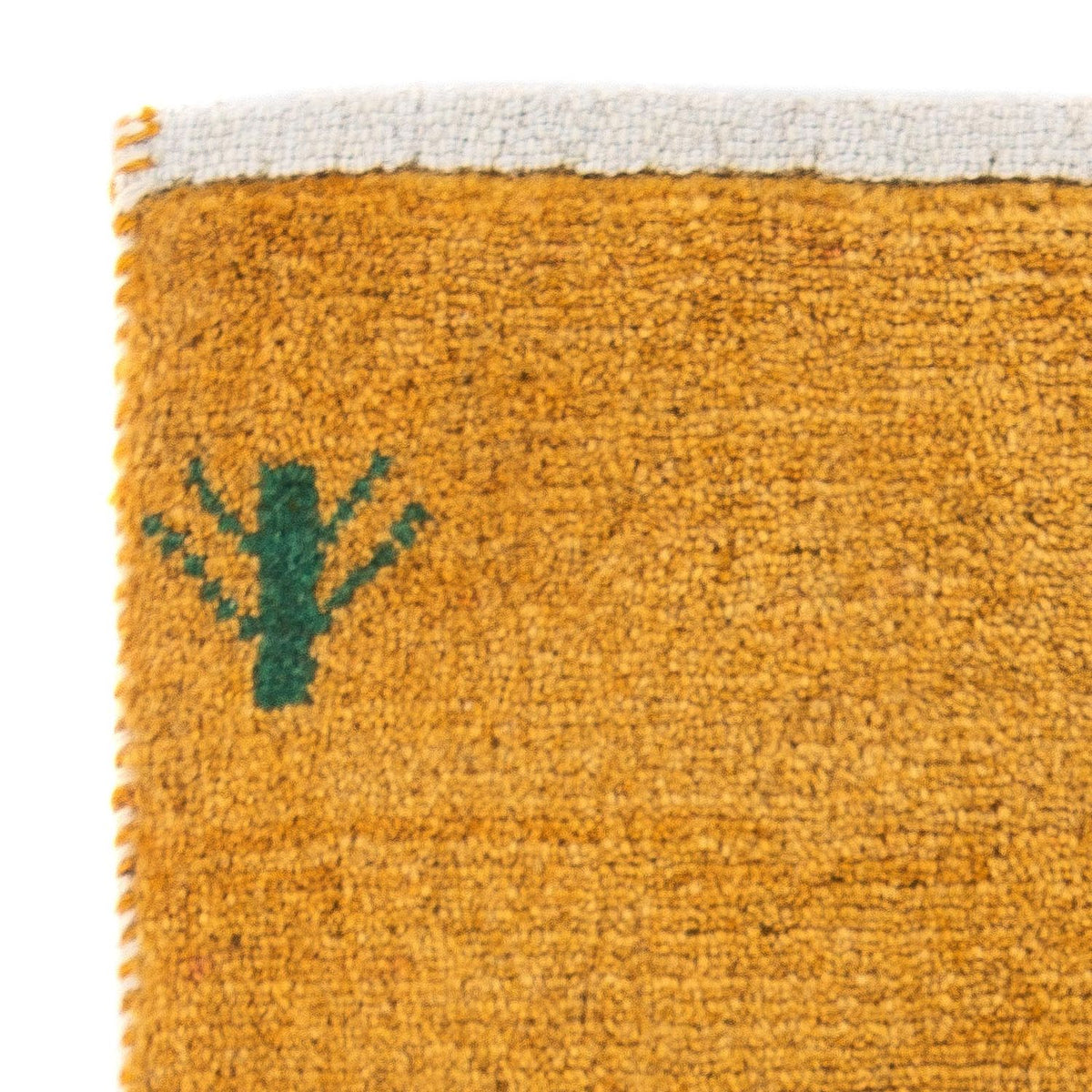 Tapis Gabbeh - Loribaft Persan - 60 x 40 cm - orange