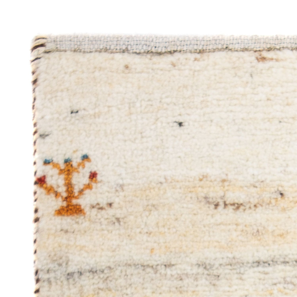 Tapis Gabbeh - Loribaft Persan - 60 x 40 cm - beige