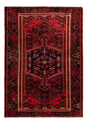 Tapis persan - Nomadic - 226 x 146 cm - rouge foncé
