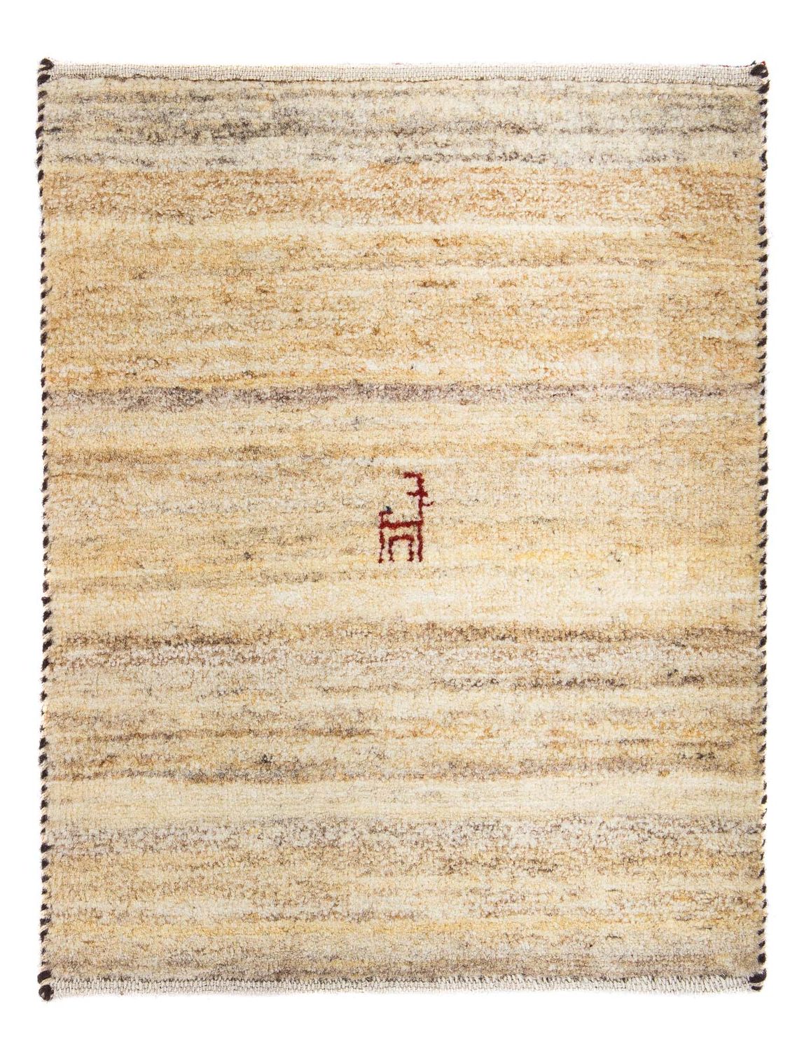 Tapis Gabbeh - Persan - 60 x 40 cm - beige