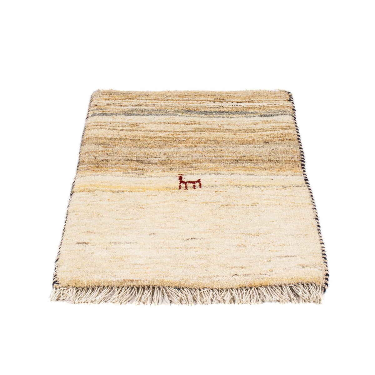 Tapis Gabbeh - Persan - 60 x 40 cm - beige