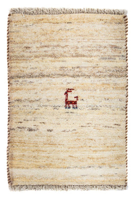 Tapis Gabbeh - Persan - 60 x 40 cm - beige
