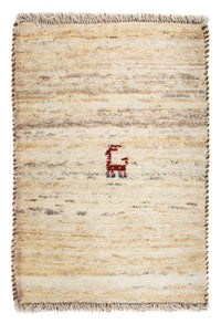 Tapis Gabbeh - Persan - 60 x 40 cm - beige