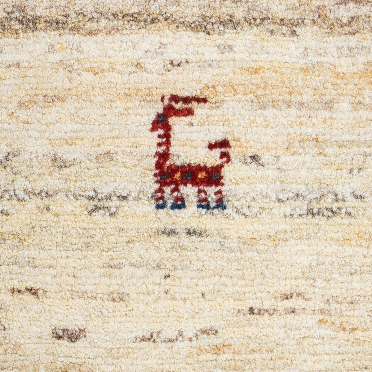 Tapis Gabbeh - Persan - 60 x 40 cm - beige