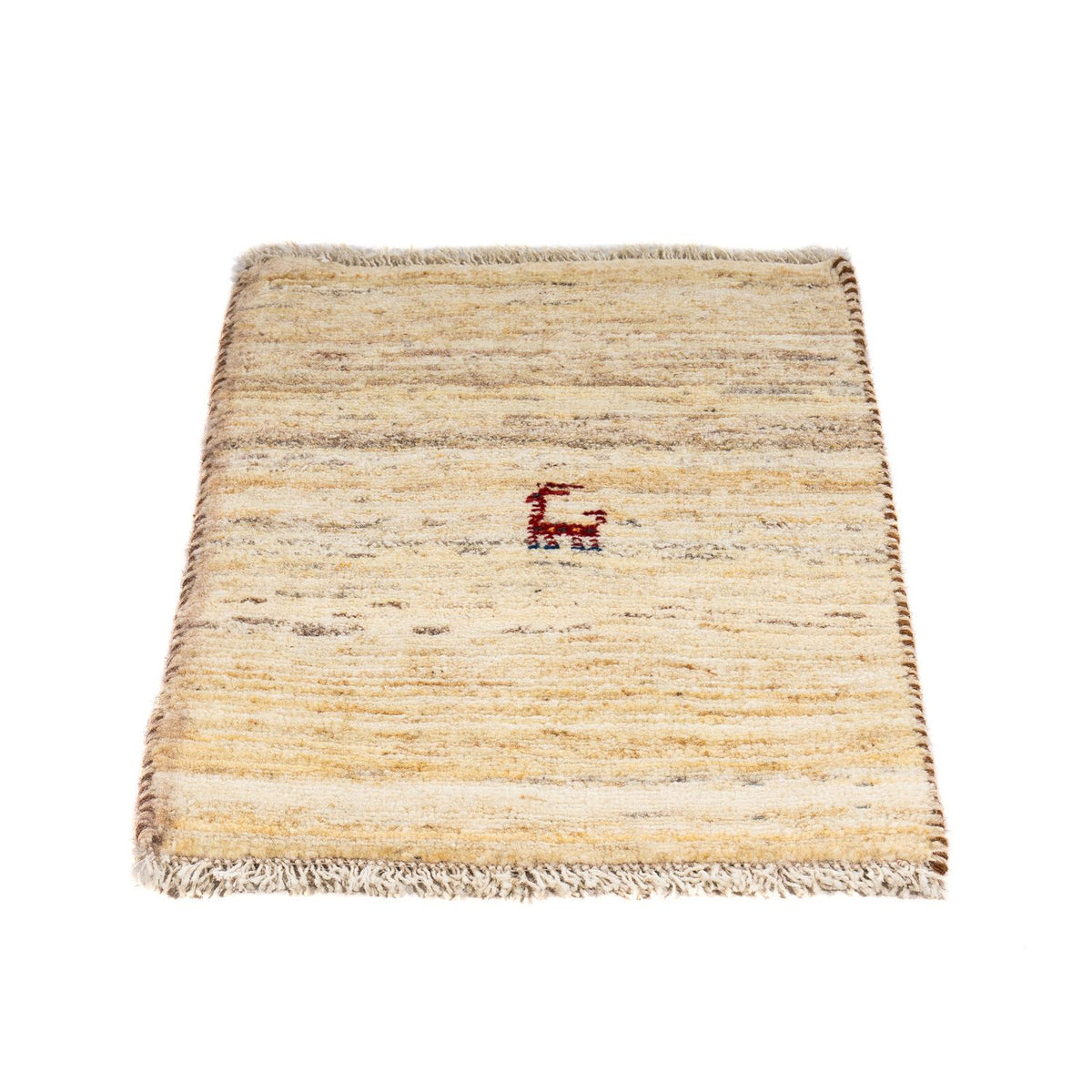 Tapis Gabbeh - Persan - 60 x 40 cm - beige