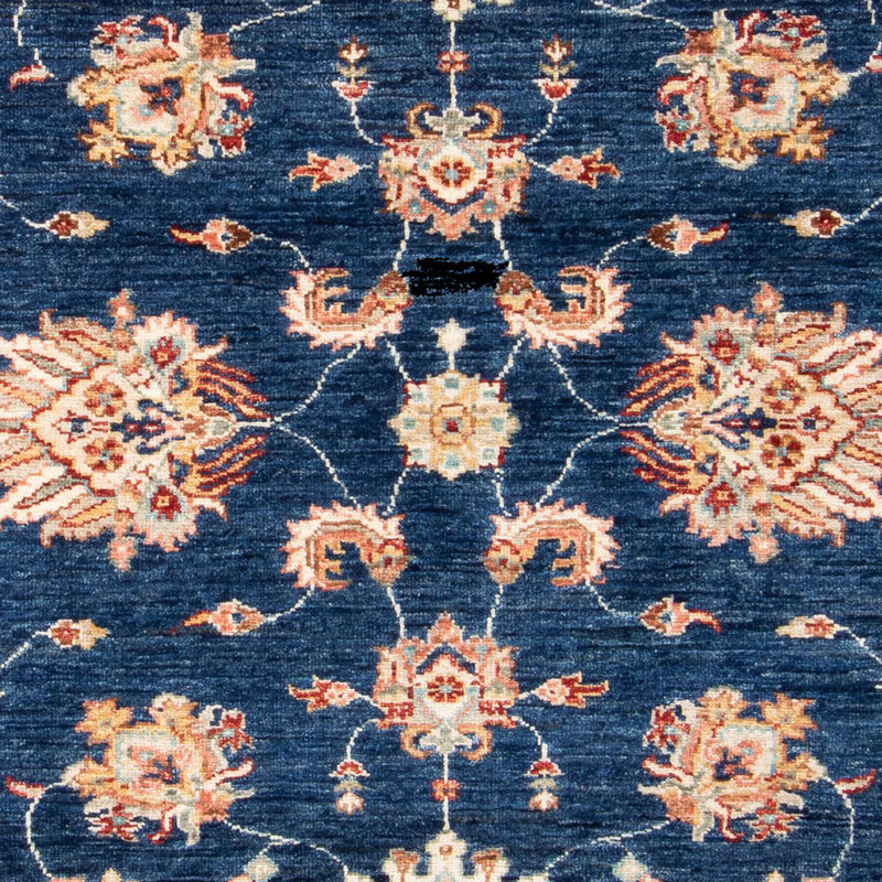 Tapis Ziegler - 176 x 120 cm - bleu foncé