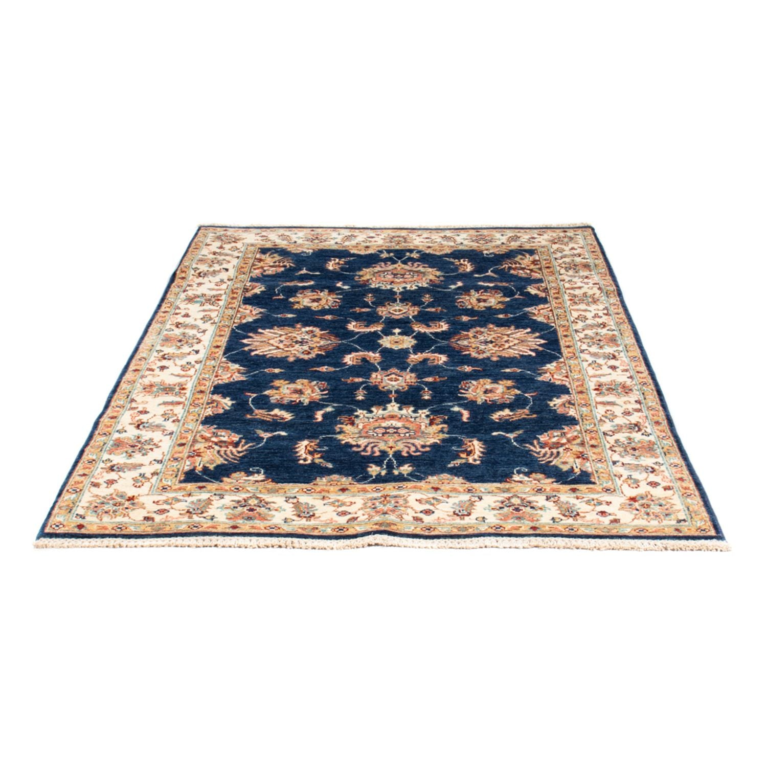Tapis Ziegler - 176 x 120 cm - bleu foncé