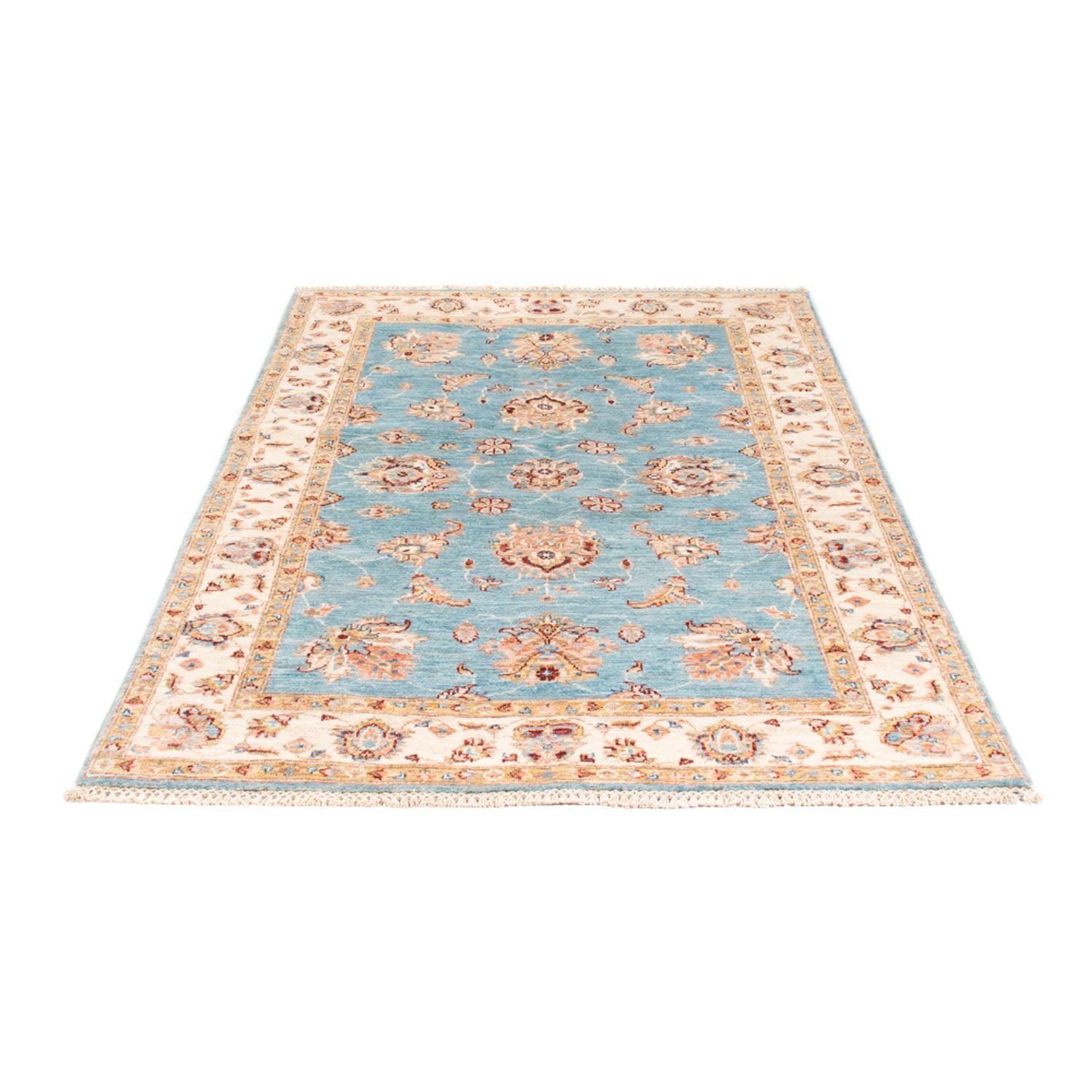 Tapis Ziegler - 181 x 126 cm - bleu clair