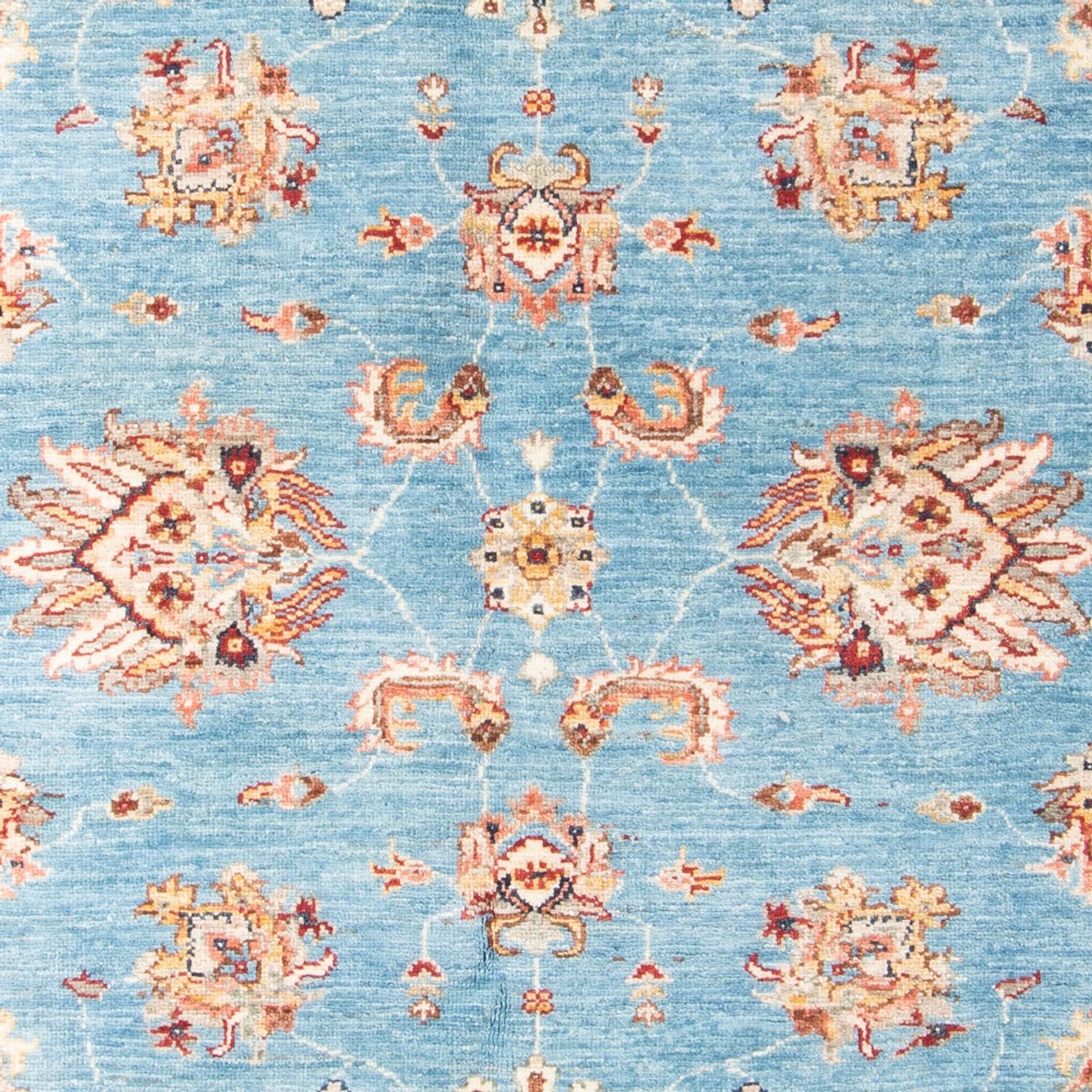 Tapis Ziegler - 186 x 123 cm - bleu clair