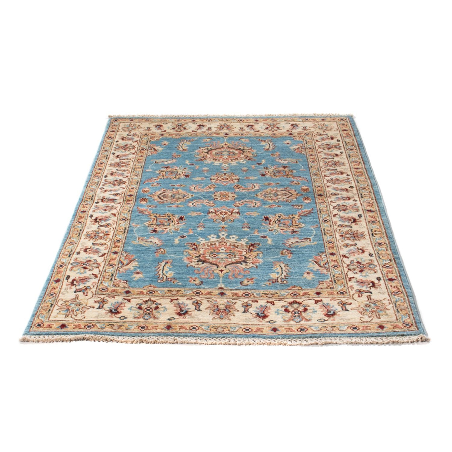 Tapis Ziegler - 159 x 105 cm - bleu clair