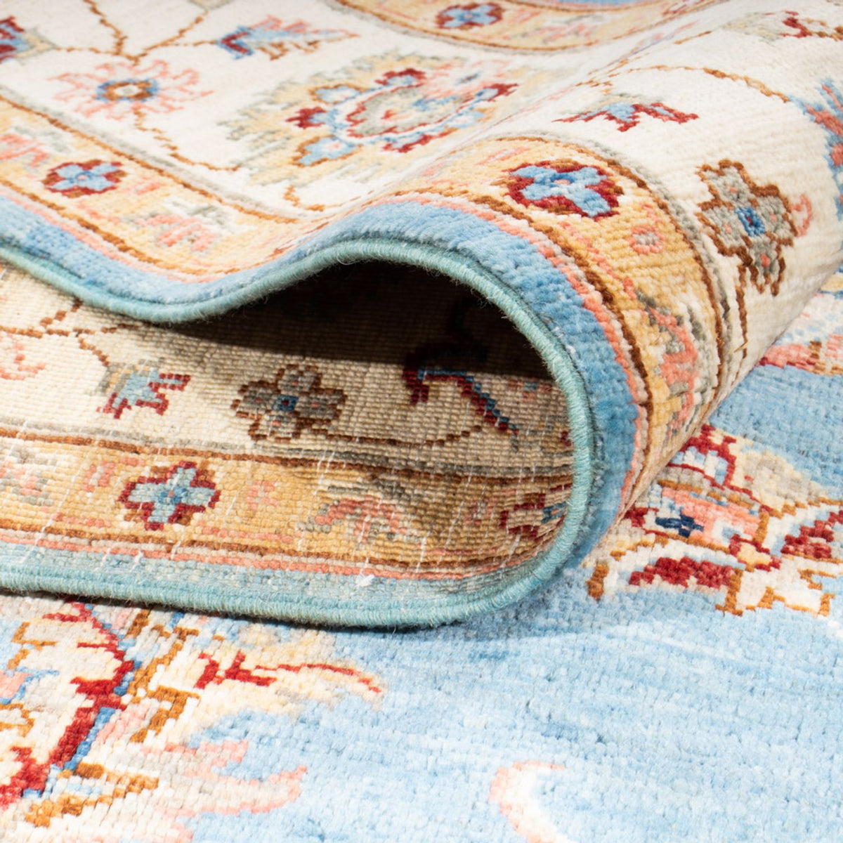 Tapis Ziegler - 204 x 153 cm - bleu clair