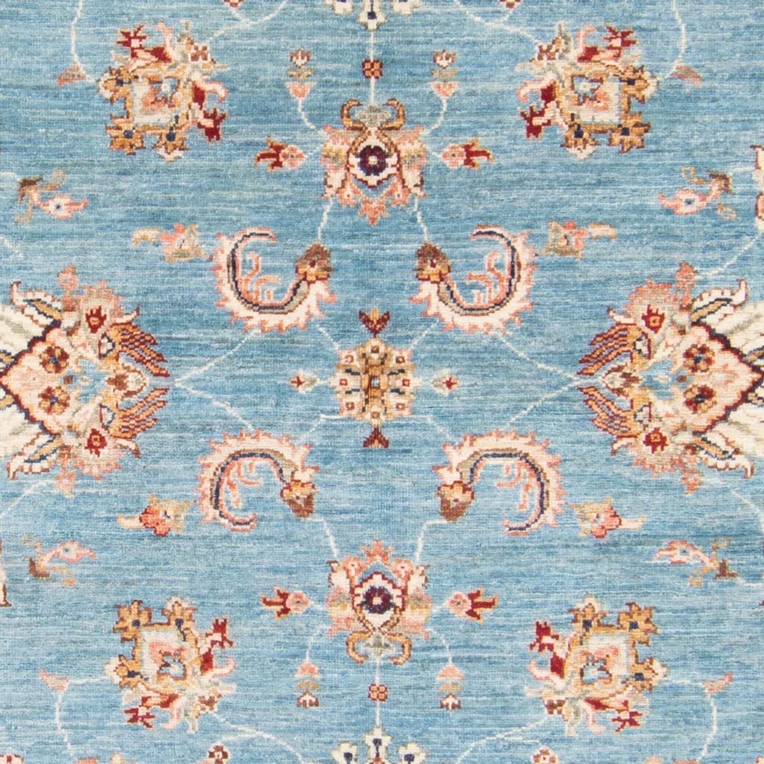Tapis Ziegler - 214 x 154 cm - bleu clair
