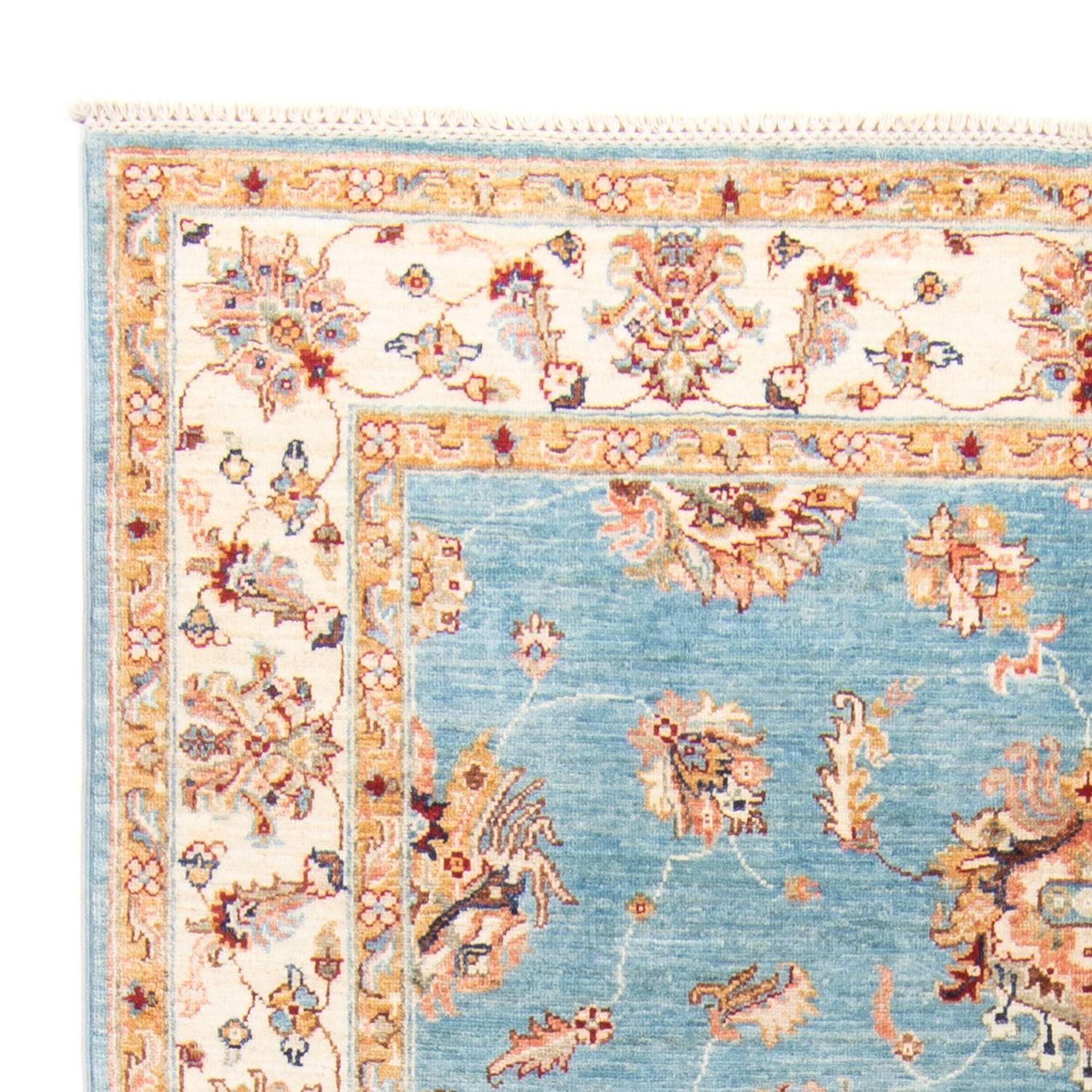 Tapis Ziegler - 214 x 154 cm - bleu clair