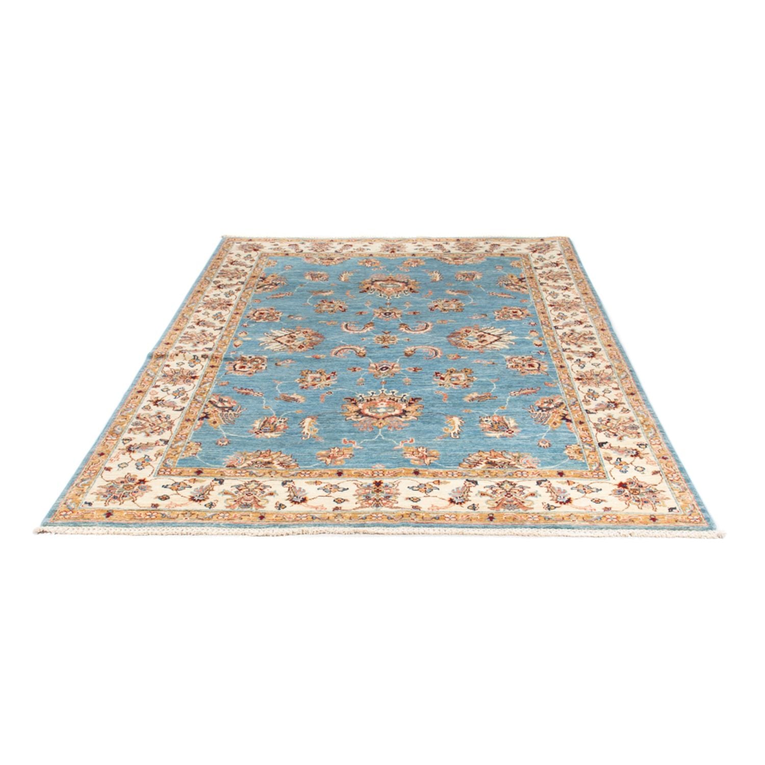 Tapis Ziegler - 214 x 154 cm - bleu clair