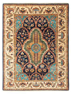 Tapis Ziegler - Ariana - 205 x 157 cm - bleu foncé