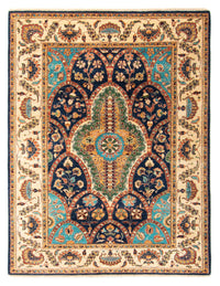Tapis Ziegler - Ariana - 205 x 157 cm - bleu foncé