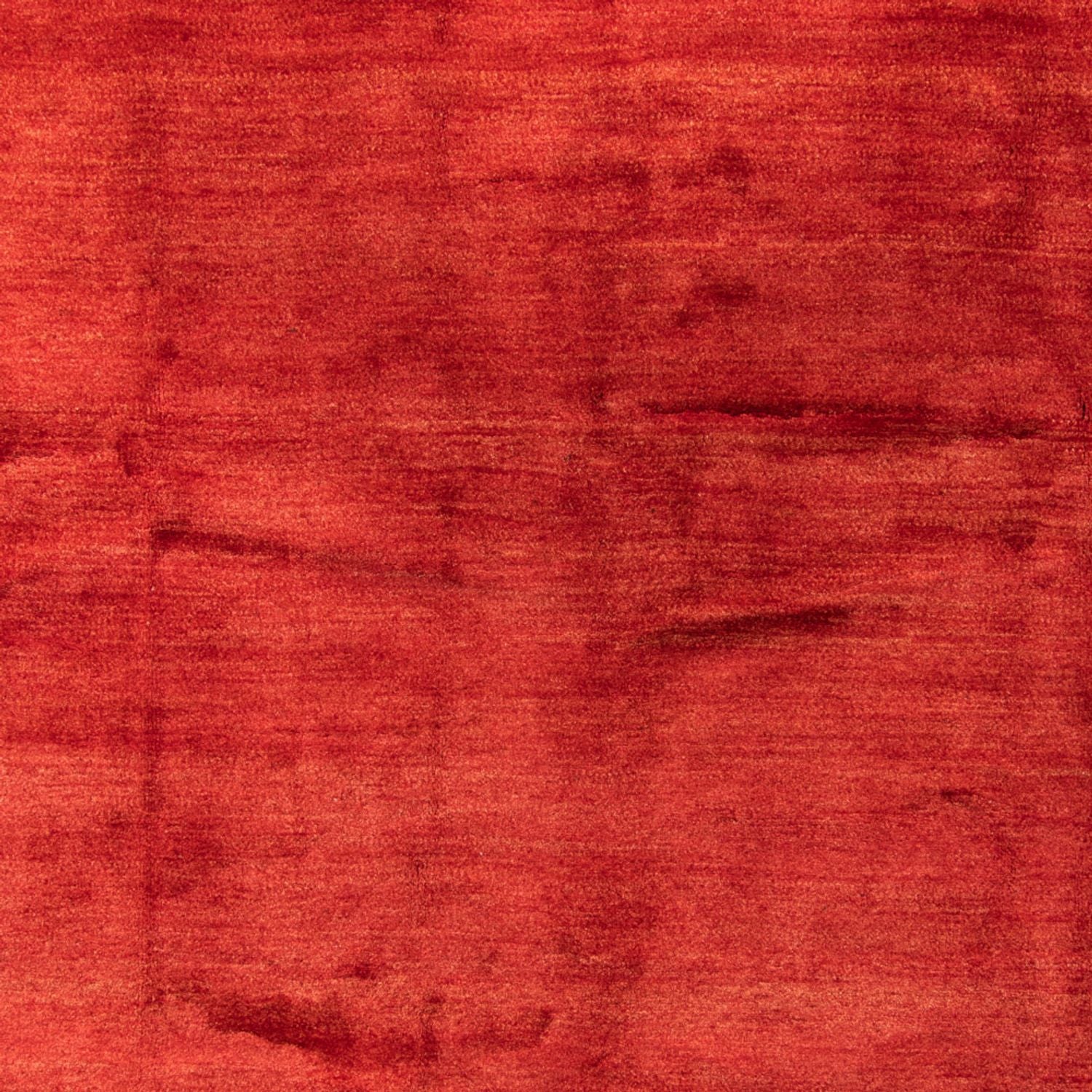 Tapis Gabbeh - Loribaft Persan - 406 x 300 cm - rouge foncé