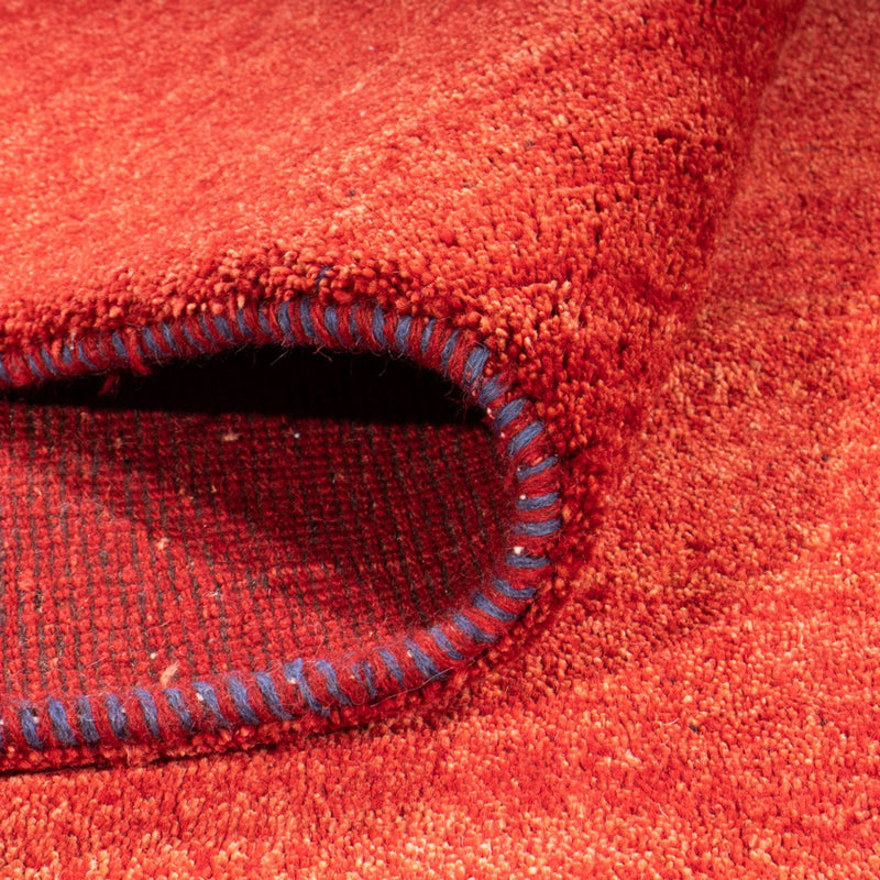 Tapis Gabbeh - Loribaft Persan - 406 x 300 cm - rouge foncé