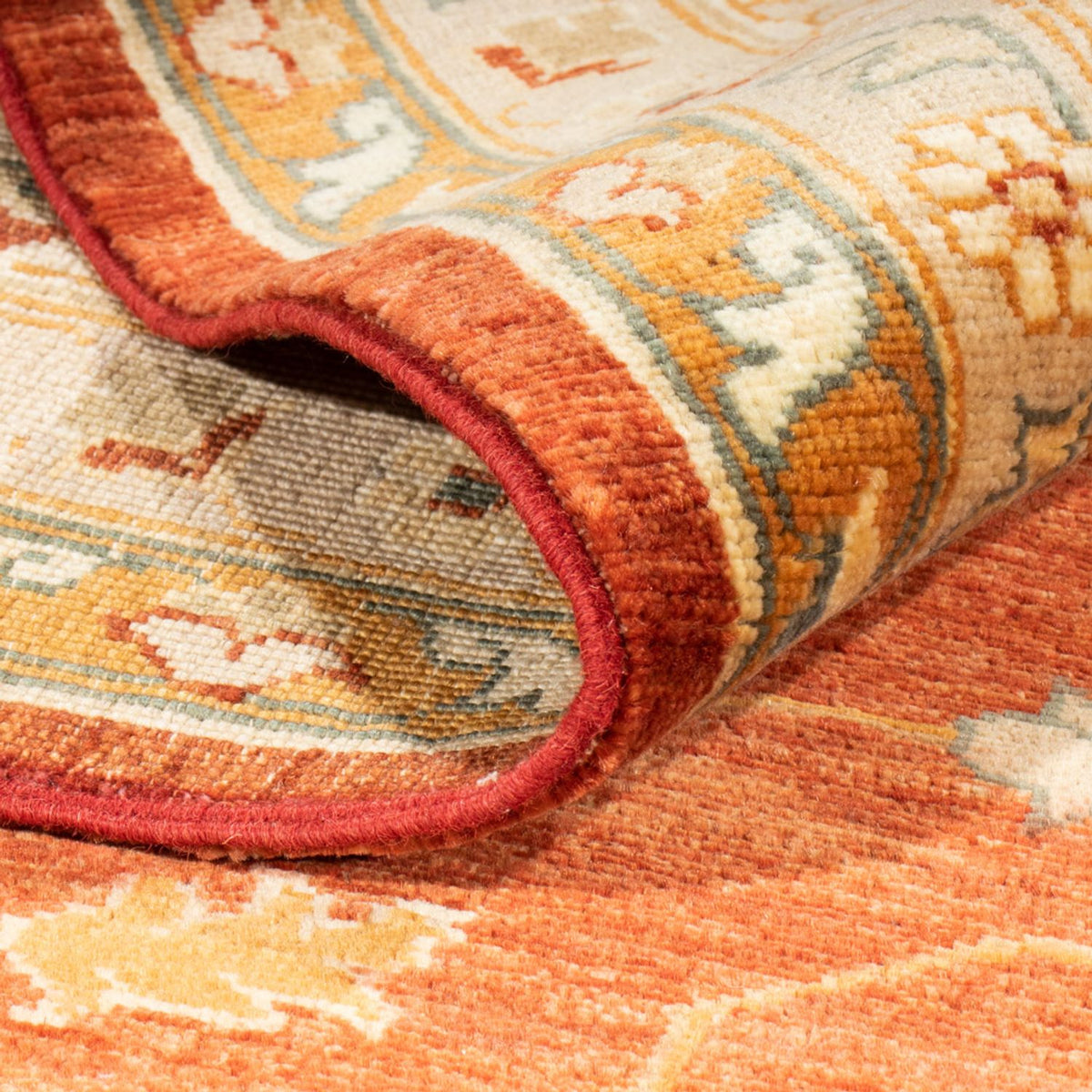 Tapis Ziegler - 398 x 307 cm - rouille