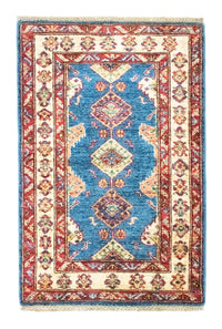 Tapis Ziegler - Kazak - 97 x 65 cm - bleu