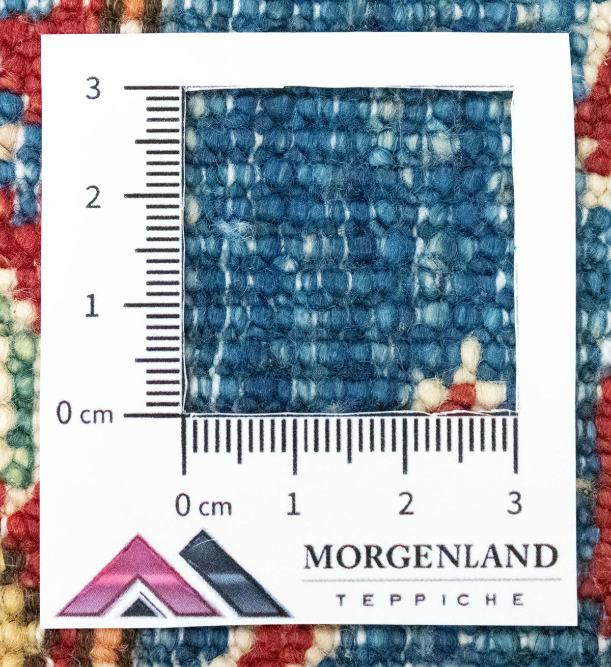 Tapis Ziegler - Kazak - 97 x 65 cm - bleu