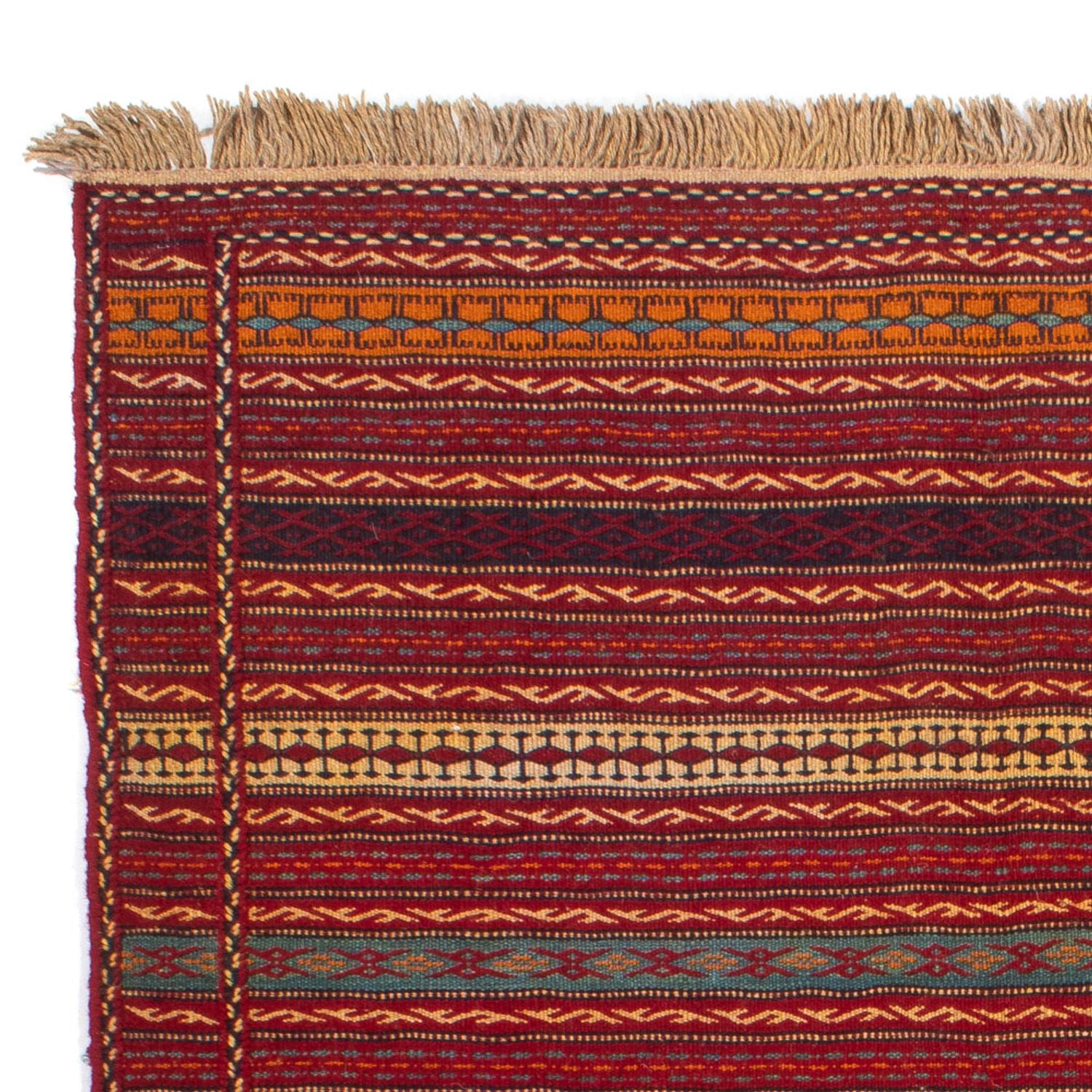 Tapis Kelim - Oriental - 200 x 148 cm - multicolore