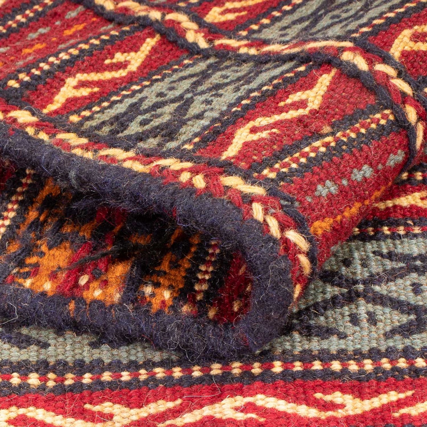 Tapis Kelim - Oriental - 155 x 100 cm - multicolore