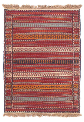 Tapis Kelim - Oriental - 150 x 100 cm - multicolore