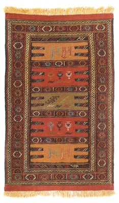 Tapis Kelim - Oriental - 173 x 100 cm - multicolore