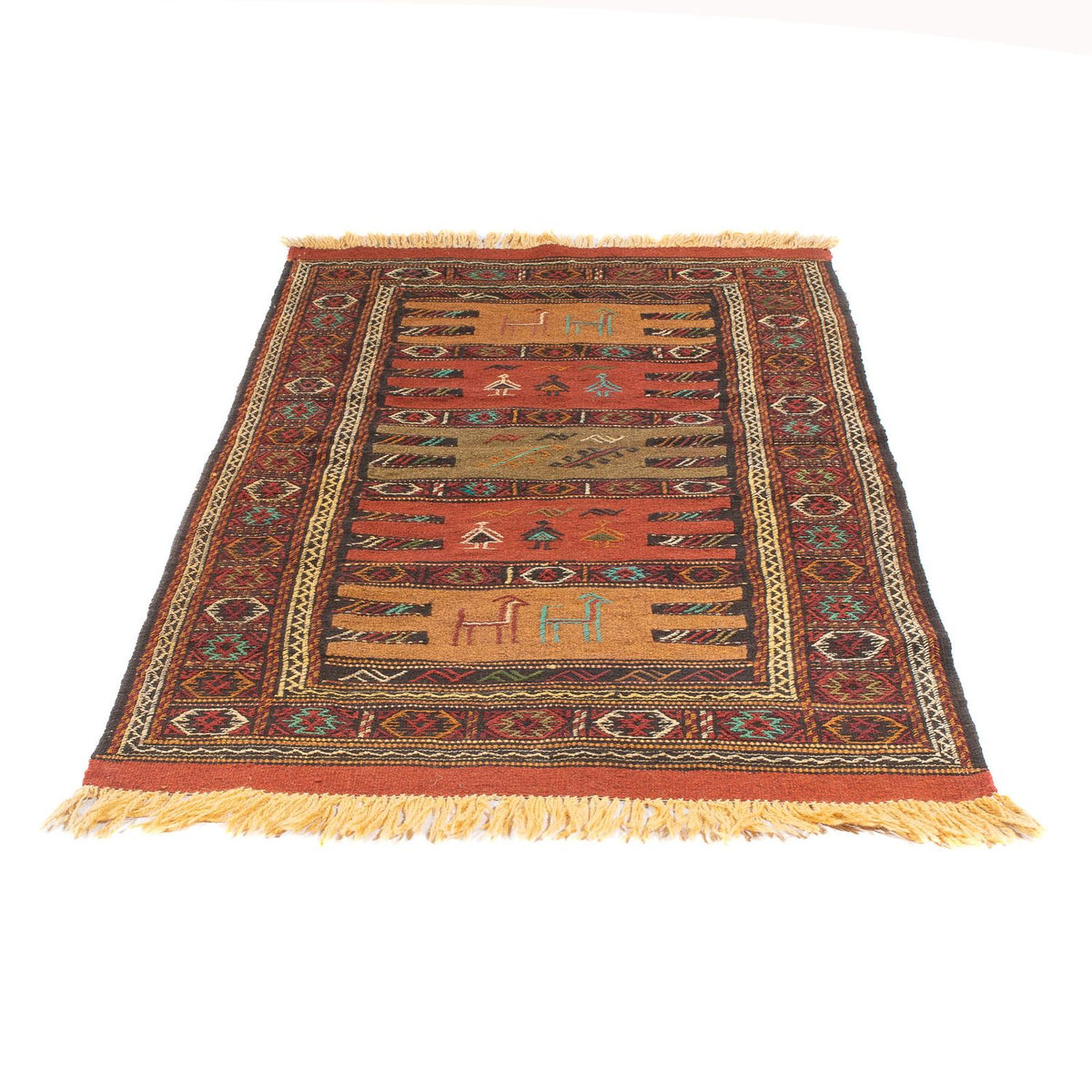 Tapis Kelim - Oriental - 173 x 100 cm - multicolore