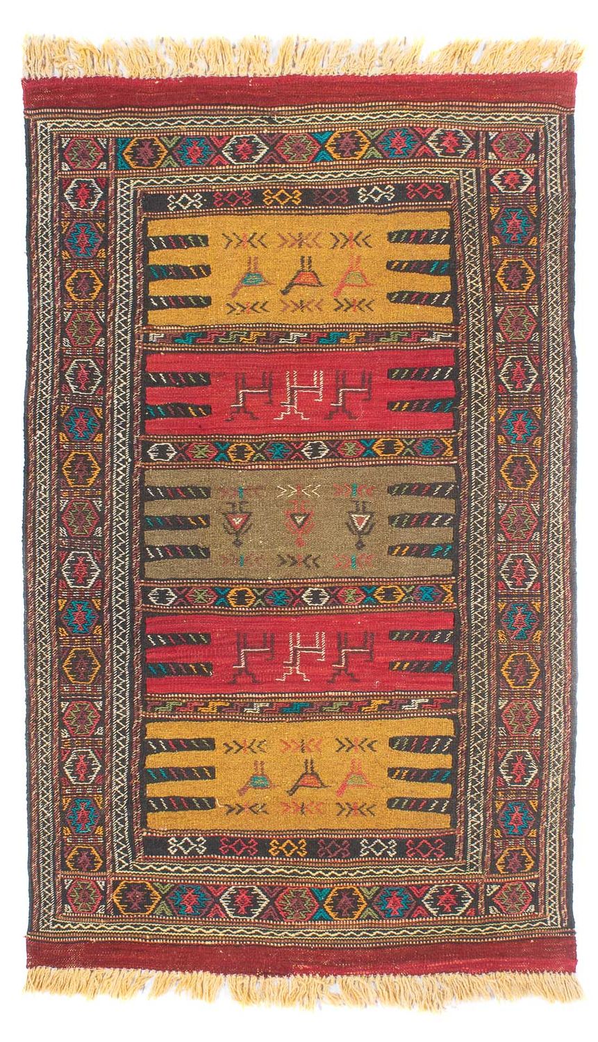 Tapis Kelim - Oriental - 170 x 100 cm - multicolore