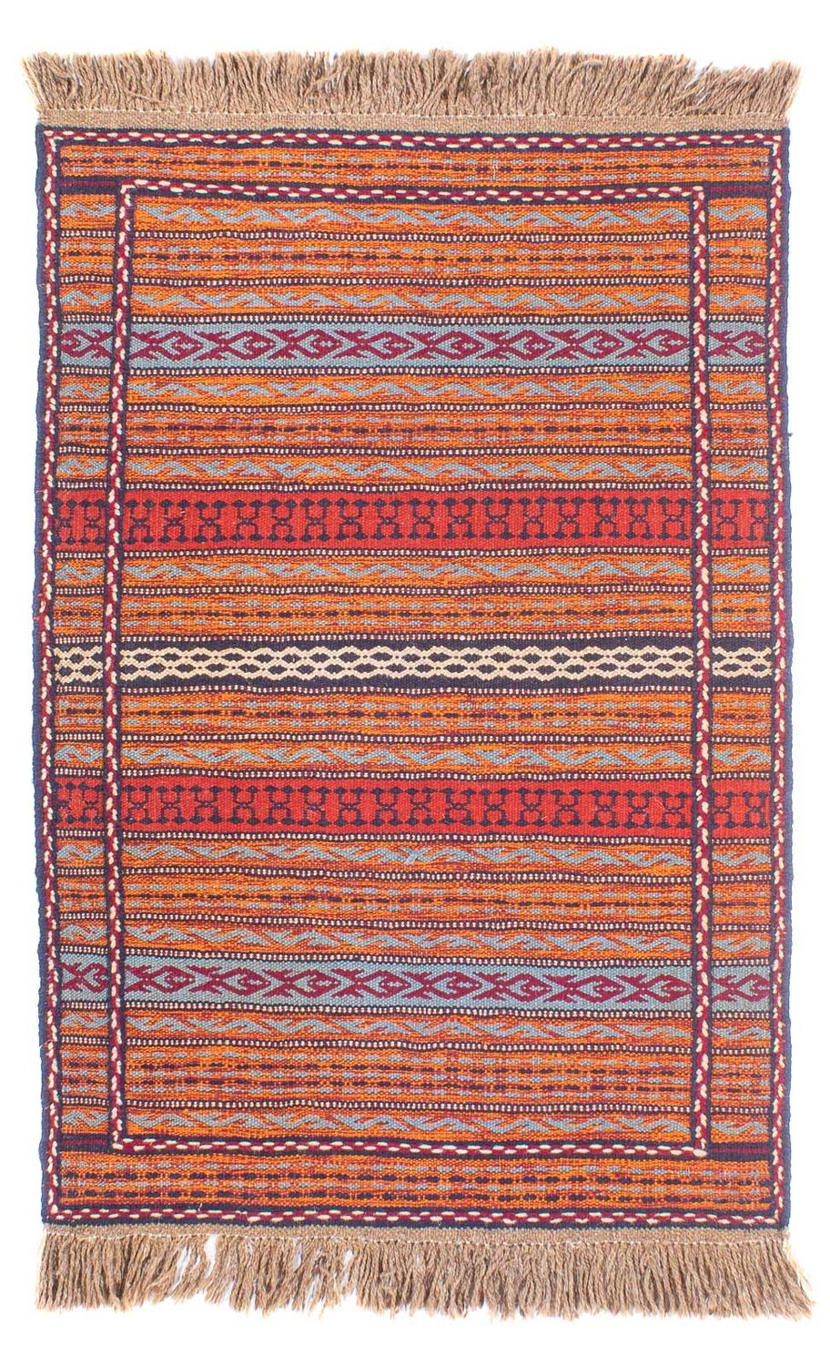 Tapis Kelim - Oriental - 123 x 80 cm - multicolore