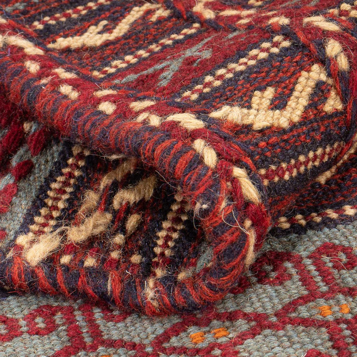 Tapis de couloir Tapis Kelim - Oriental - 192 x 70 cm - multicolore